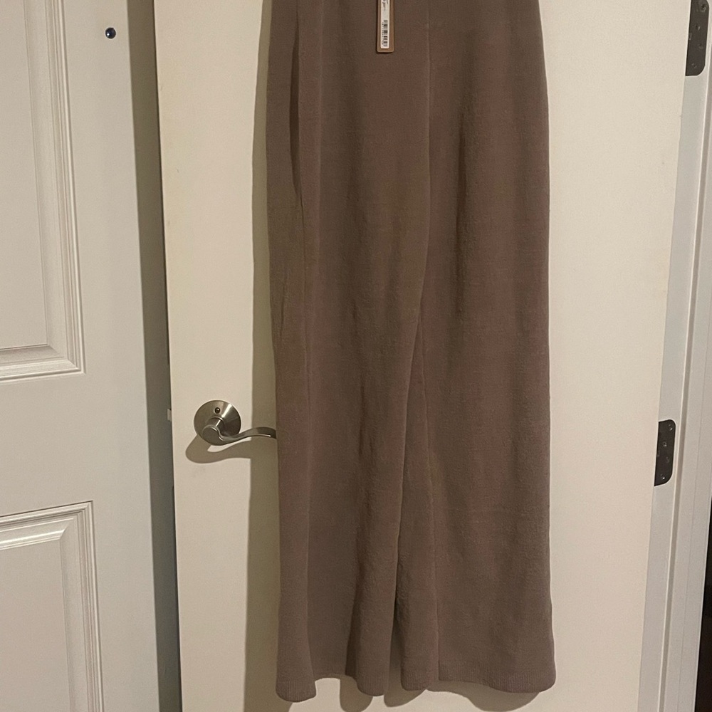 NWT SKIMS COZY LIGHT PANT DESERT S *Minor Flaw* - Picture 2 of 5